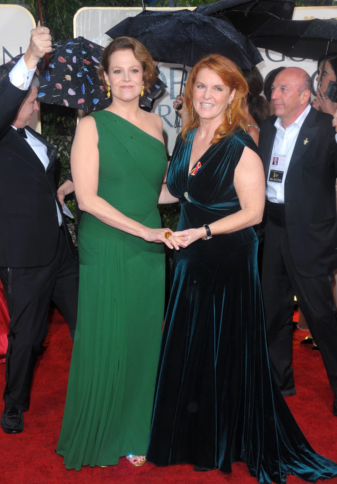 Sigourney Weaver i Sarah Ferguson