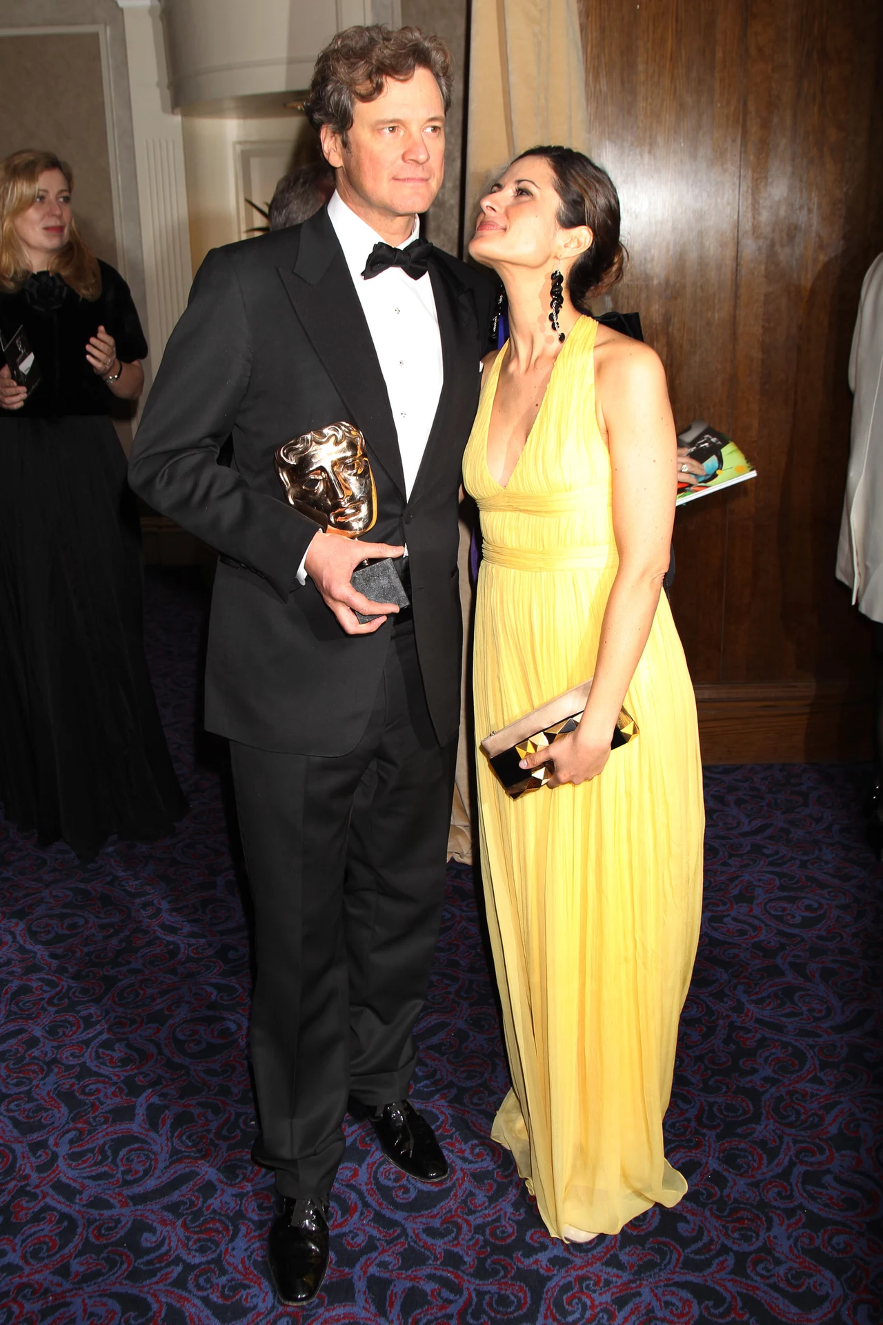 Livia Giuggiolil i Colin Firth Livia Giuggiolil i Colin Firth