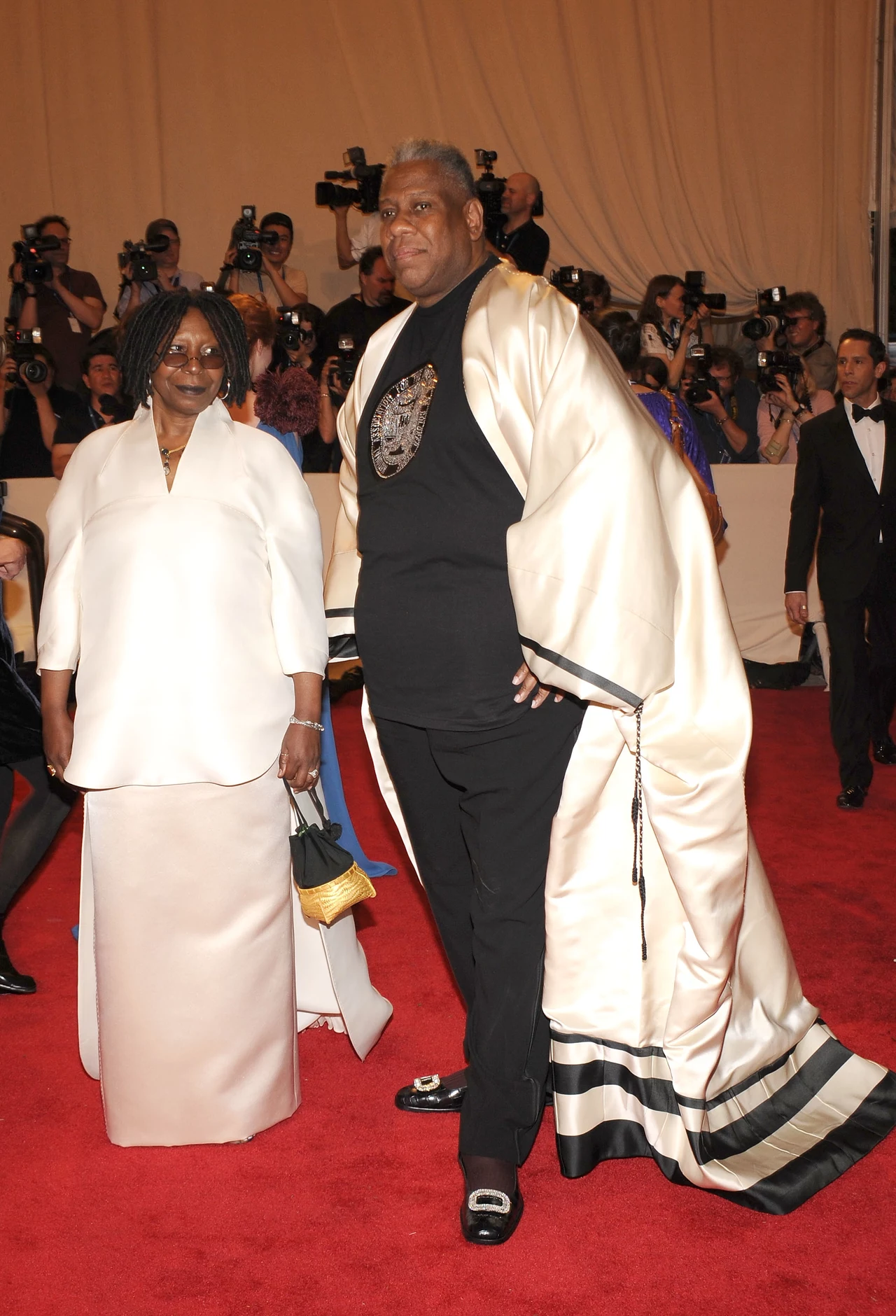 Whoopi Goldberg i Andre Leon Talley Whoopi Goldberg i Andre Leon Talley