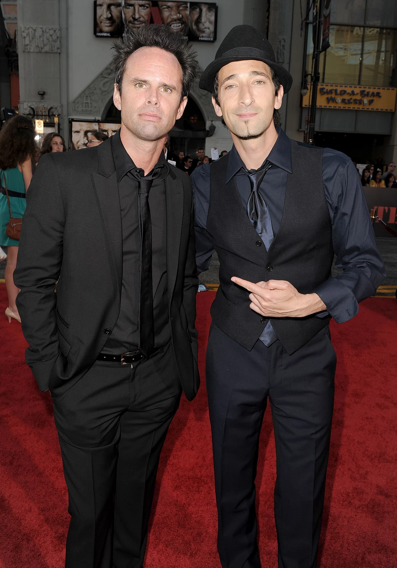 Adrien Brody i Walton Goggins Adrien Brody i Walton Goggins