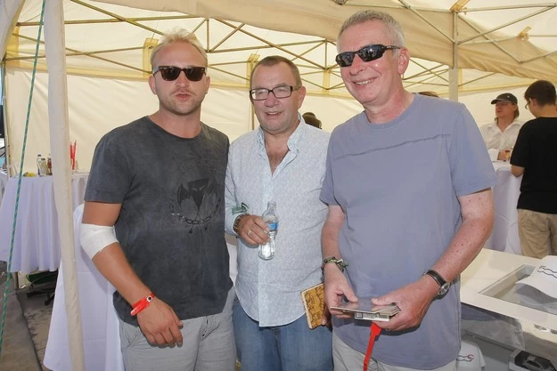Rafał Bryndal, Krzysztof Materna, Borys Szyc Rafał Bryndal, Krzysztof Materna, Borys Szyc