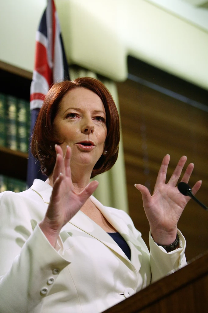 Julia Gillard jest szefem rządu Australii