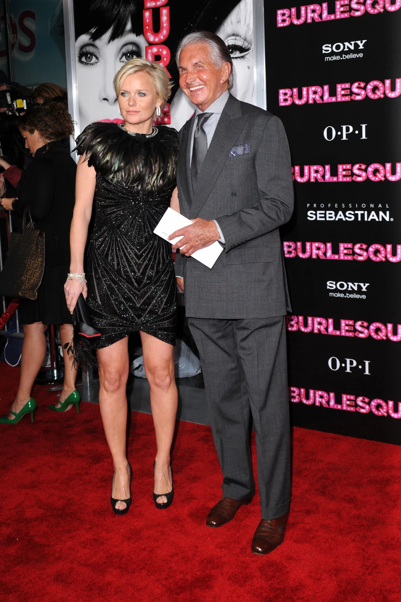George Hamilton i Barbara Sturm