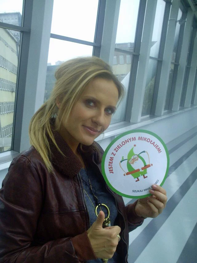 Patrycja Markowska popiera Zielonego Mikołaja Patrycja Markowska popiera Zielonego Mikołaja