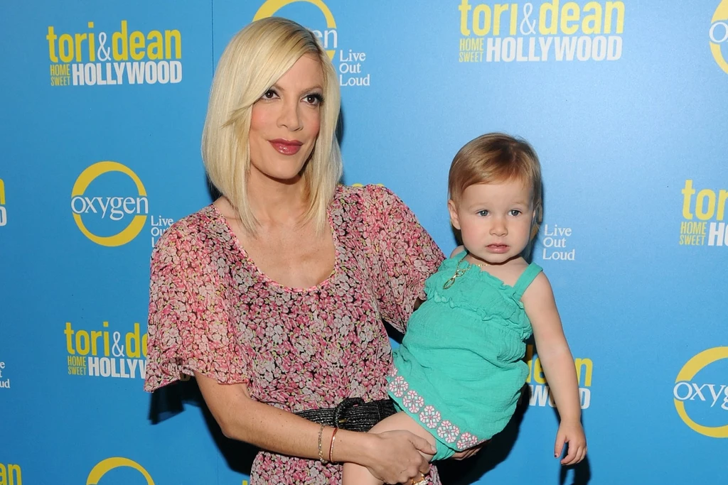 Tori Spelling z córeczką