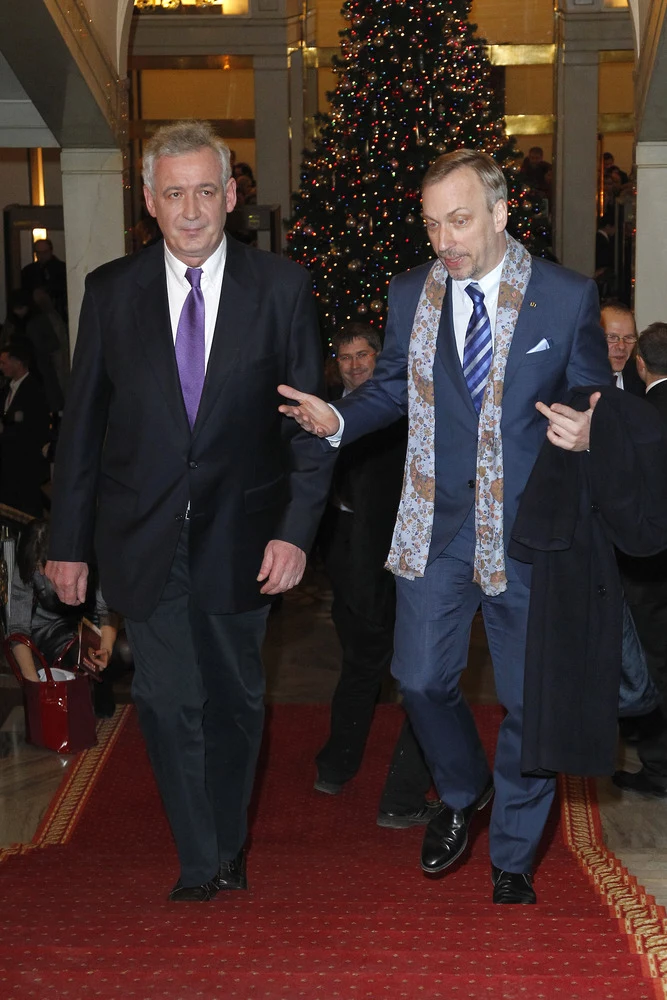 Waldemar Dąbrowski i Bogdan Zdrojewski Waldemar Dąbrowski i Bogdan Zdrojewski