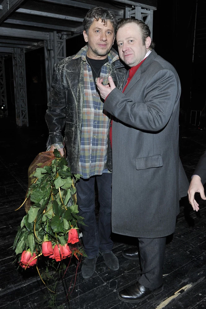 Janusz Józefowicz i Olaf Lubaszenko Janusz Józefowicz i Olaf Lubaszenko