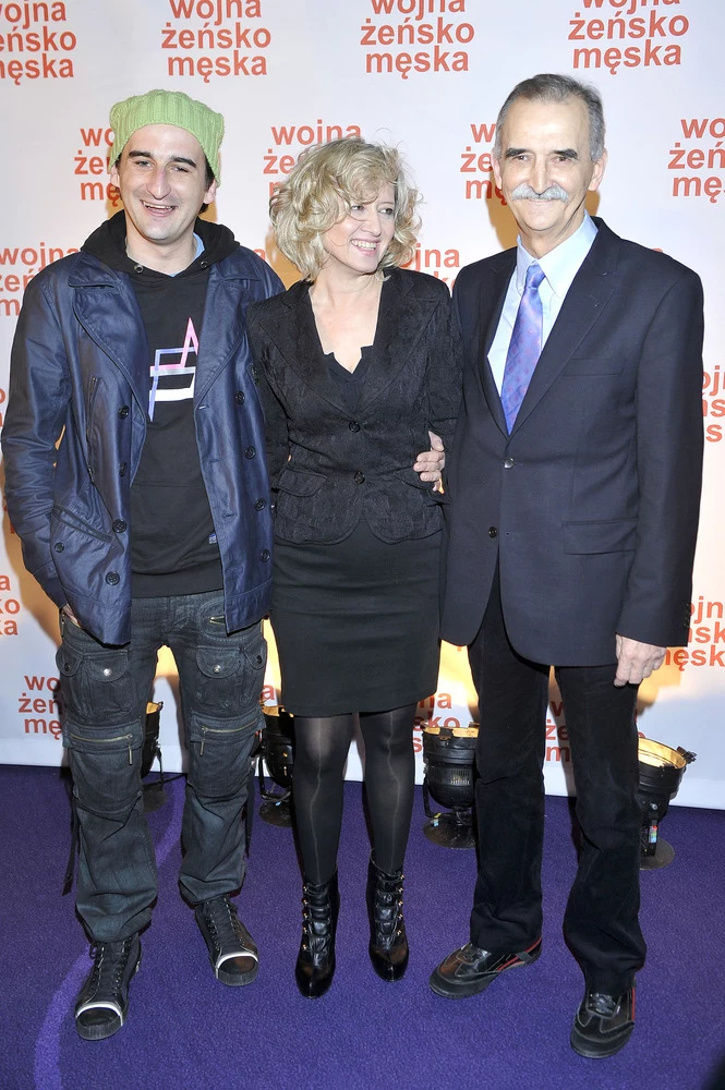 Michał Koterski, Małgorzata Bogdańska i Marek Koterski Michał Koterski, Małgorzata Bogdańska i Marek Koterski