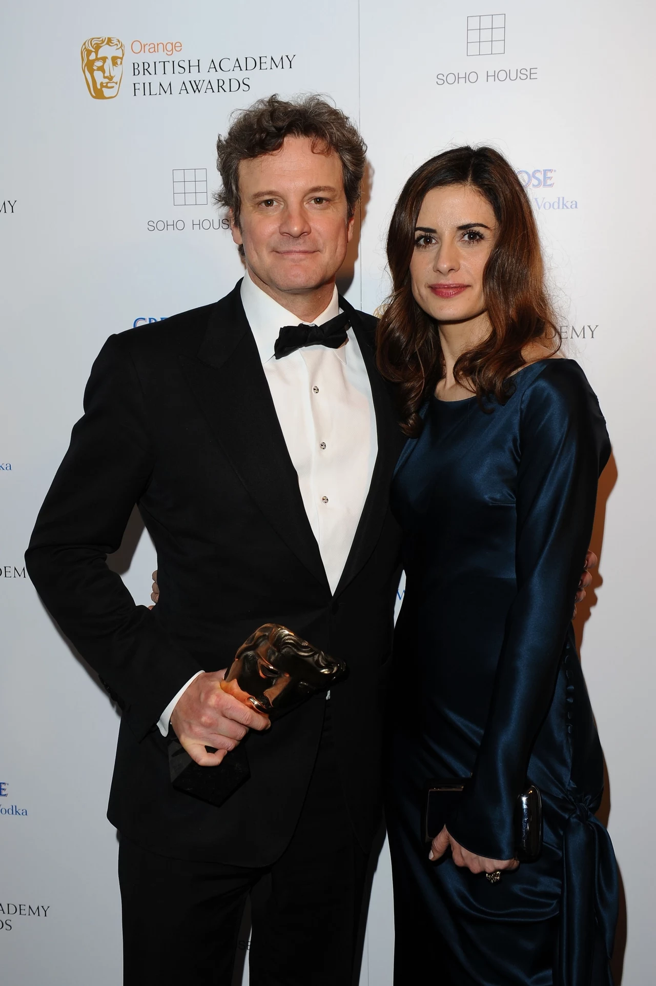 Colin Firth i Livia Giuggioli Colin Firth i Livia Giuggioli