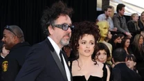 Tim Burton i Helena Bonham Carter w sukni od Colleen Atwood