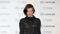 Milla Jovovich podczas konfernecji prasowej