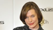 Milla Jovovich podczas konfernecji prasowej