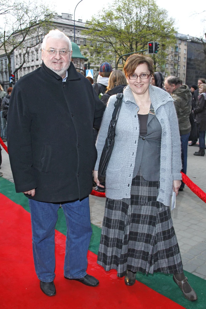 Janusz Zaorski z towarzyszką Janusz Zaorski z towarzyszką
