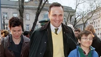 Radosław Sikorski z synem