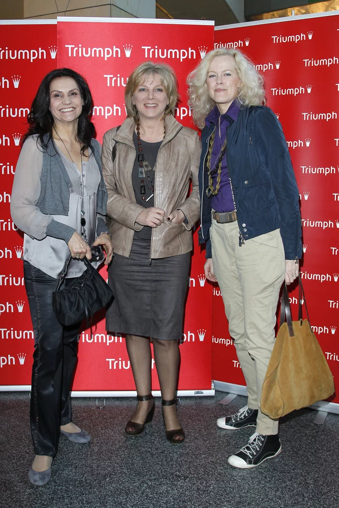 Małgorzata Pieczyńska, Dorota Kamińska i Joanna Dark