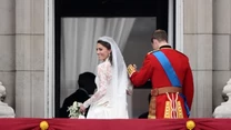 Książę William i księżna Kate na balkonie pałacu Buckingham