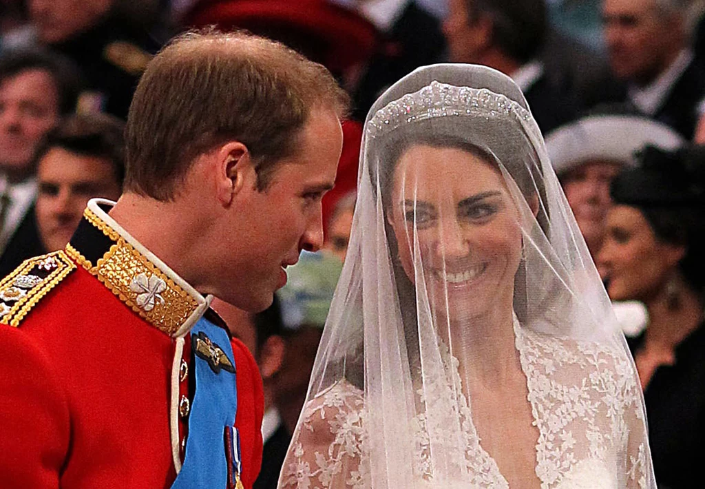 Książę William i Kate Middleton w katedrze Westminster Książę William i Kate Middleton w katedrze Westminster
