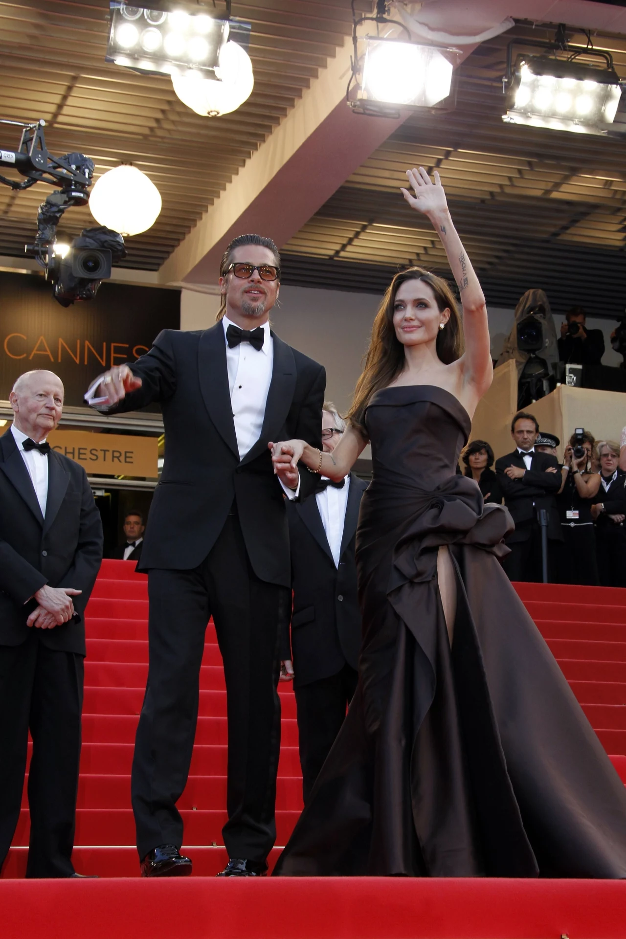 Angelina Jolie wystąpiła w kreacji projektu Atelier Versace