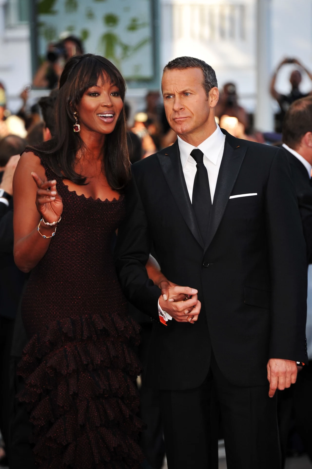 Naomi i Vladimir na czerwonym dywanie Naomi i Vladimir na czerwonym dywanie