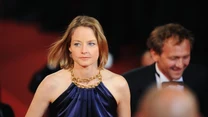 Jodie Foster i Andrzej Chyra