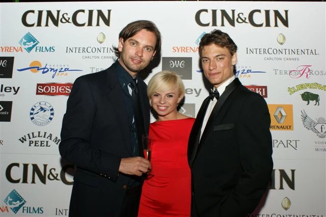 Tomasz Gasiński- Senior Brand Manager marki CIN&CIN, Paulina Biernat oraz Paweł Staliński