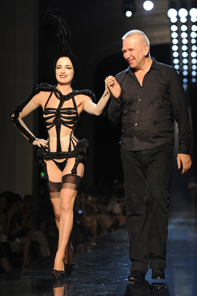 Jean-Paul Gaultier i Dita Von Teese