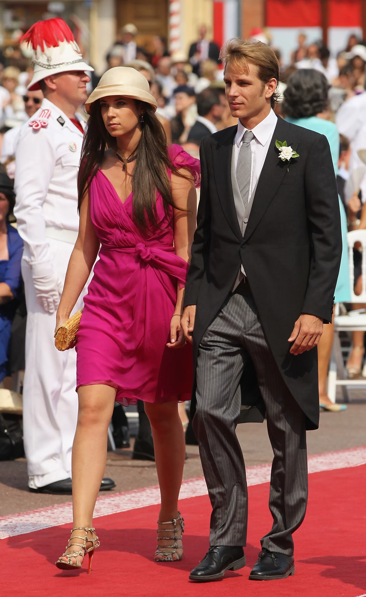 Siostrzeniec Alberta, Andrea Casiraghi i Tatiana Santo Domingo Siostrzeniec Alberta, Andrea Casiraghi i Tatiana Santo Domingo