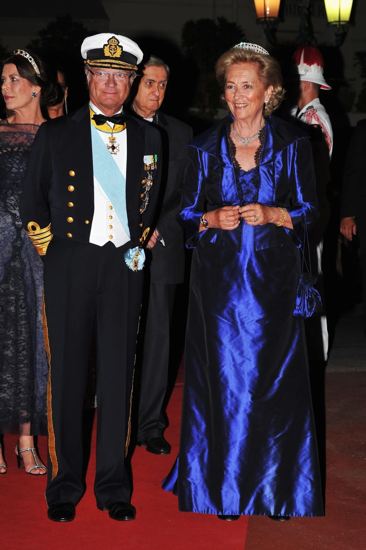 Król Szwecji Carl XVI Gustaf z małżonką Astrid Król Szwecji Carl XVI Gustaf z małżonką Astrid