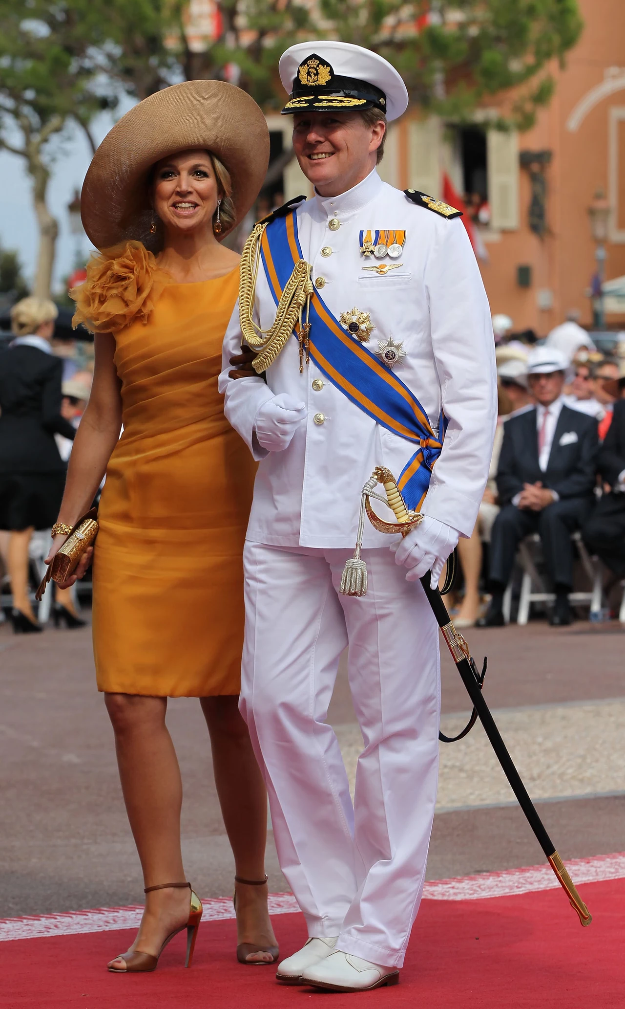 Księżna Maxima i książę Willem Alexander z Holandii Księżna Maxima i książę Willem Alexander z Holandii