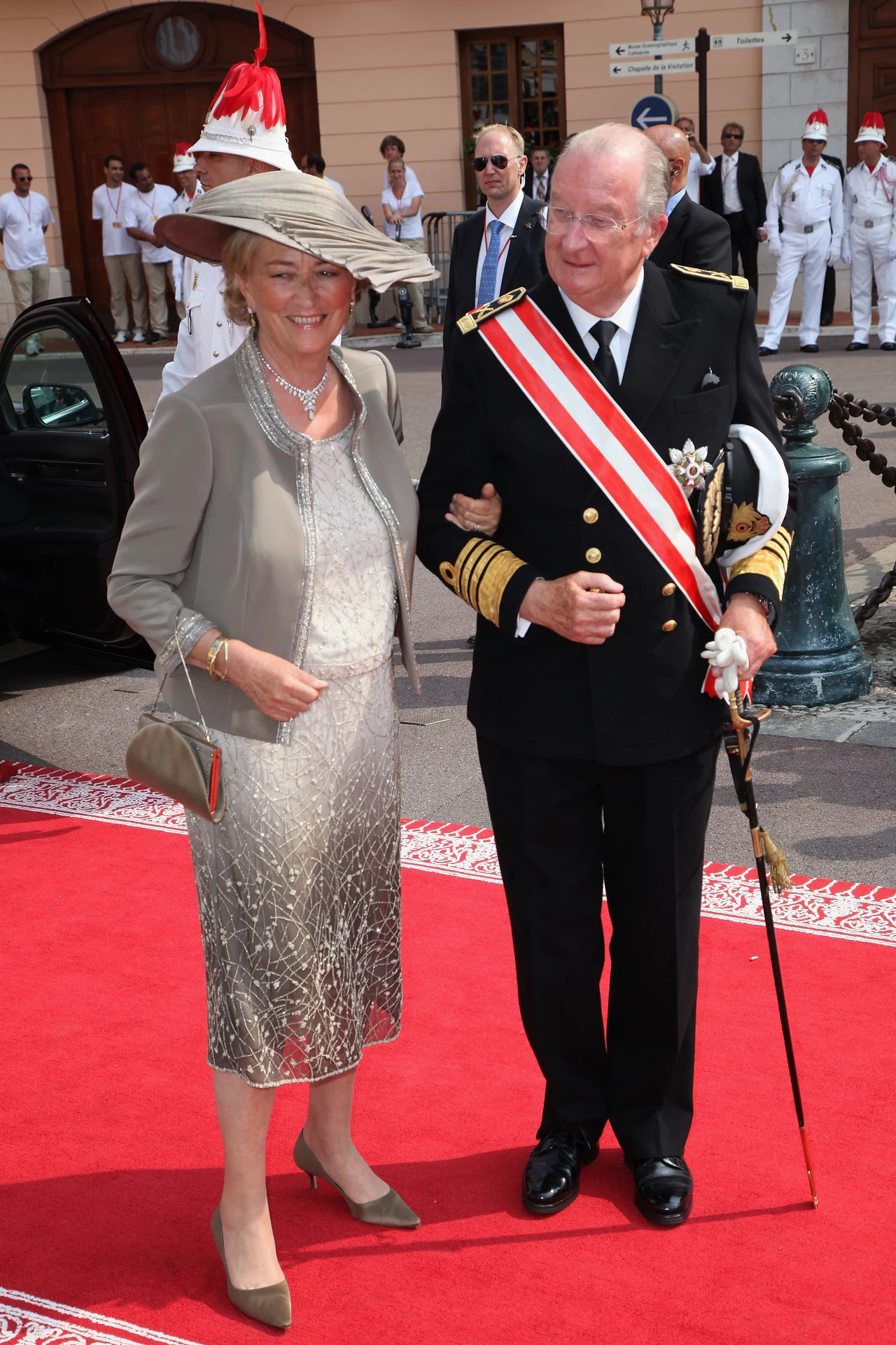 Królowa Paola i król Albert II z Belgii Królowa Paola i król Albert II z Belgii