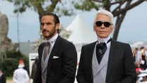 Sebastien Jondeau i Karl Lagerfeld