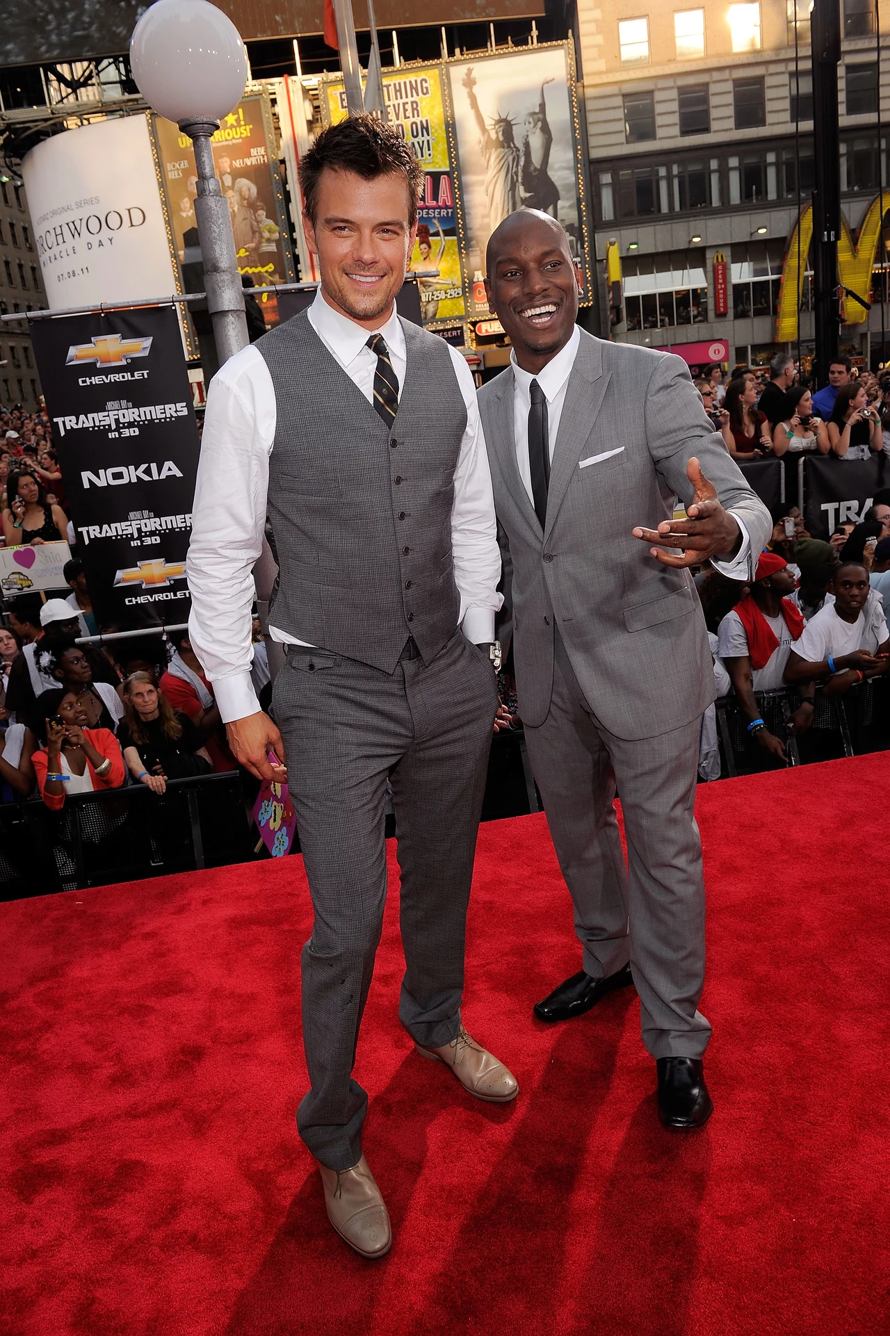 Josh Duhamel i Tyrese Gibson Josh Duhamel i Tyrese Gibson