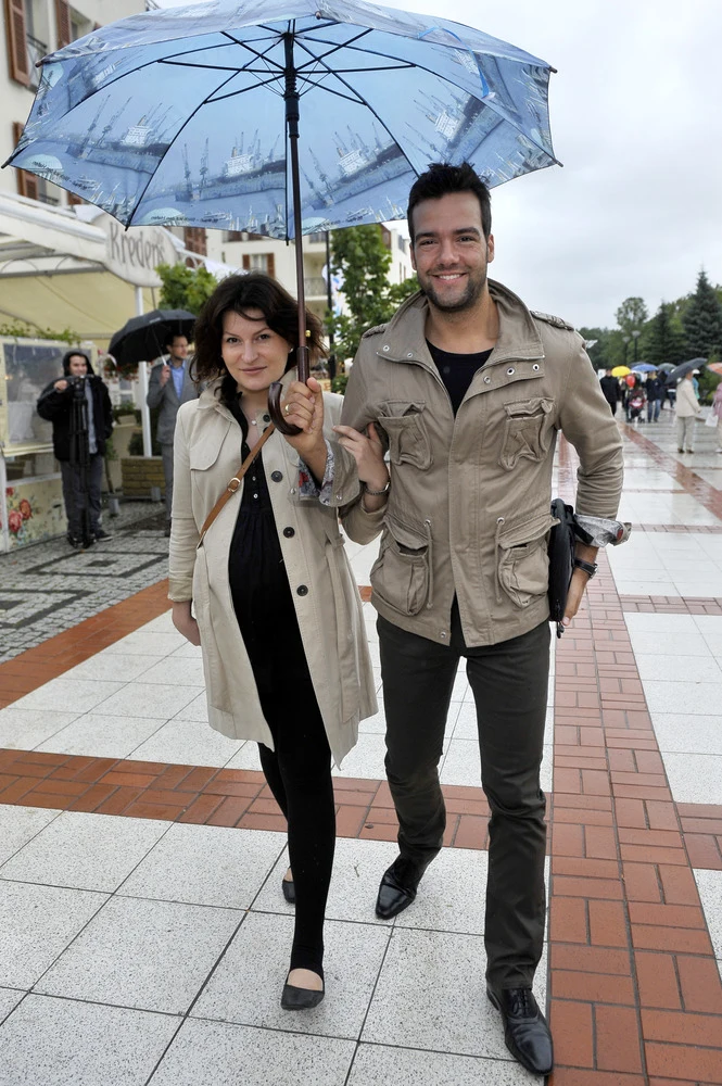 Conrado Moreno z żoną