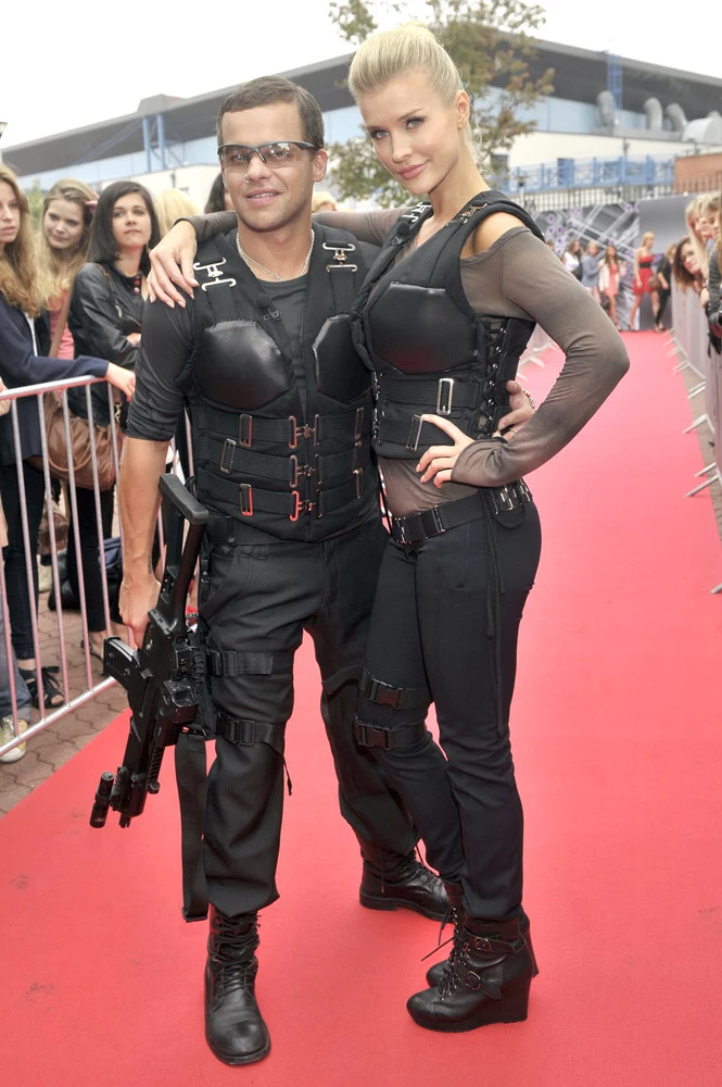 Joanna Krupa i Michał Piróg. Joanna Krupa i Michał Piróg.