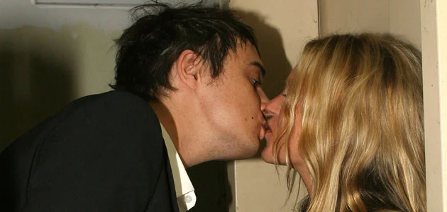 Pete Doherty i Kate Moss, fot. Scott Wintrow