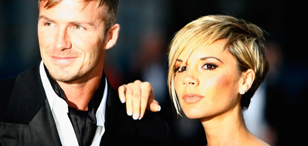 Victoria i David Beckham, fot. Ian Walton