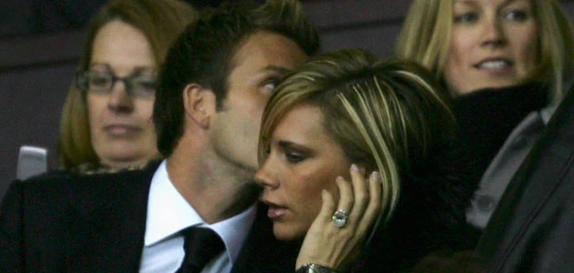 Victoria i David Beckham, fot. Alex Livesey
