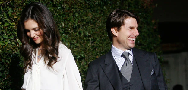 Katie Holmes i Tom Cruise, fot. Kevin Winter Katie Holmes i Tom Cruise, fot. Kevin Winter