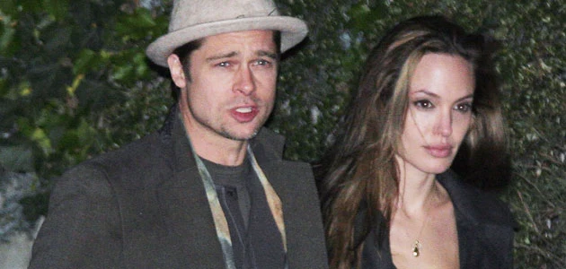 Angelina z Bradem w Pradze 6 maja, fot. isifa