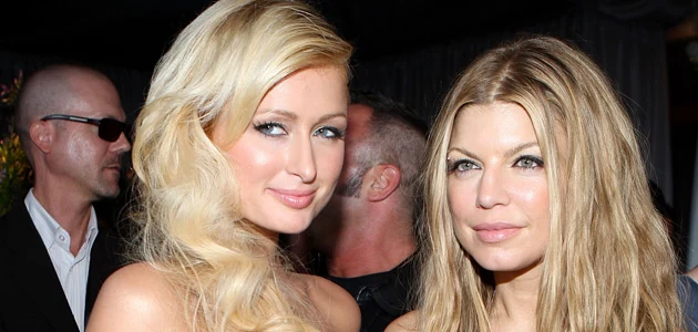 Paris z Fergie na rozdaniu nagród MTV Movie Awards, fot. Frank Micelotta