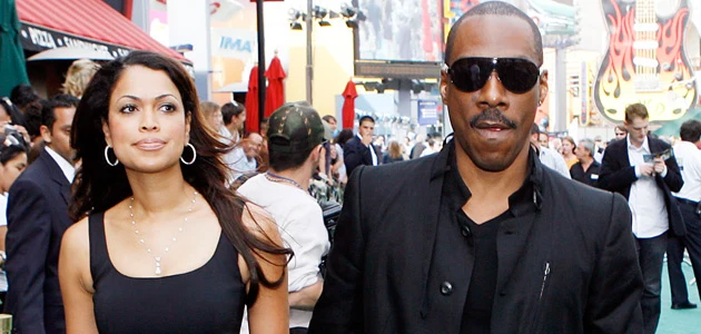 Eddie z nową dziewczyną, Tracey Edmonds 10 czerwca, fot. Kevin Winter