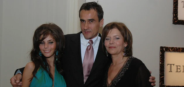 Weronika ze swoim eks, Mariuszem Maxem Kolonko i mamą Teresą, fot. Marek Ulatowski Weronika ze swoim eks, Mariuszem Maxem Kolonko i mamą Teresą, fot. Marek Ulatowski