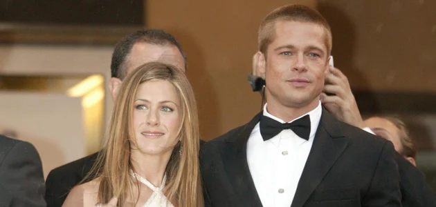 Jennifer i Brad w 2004 roku, fot. Dave Hogan