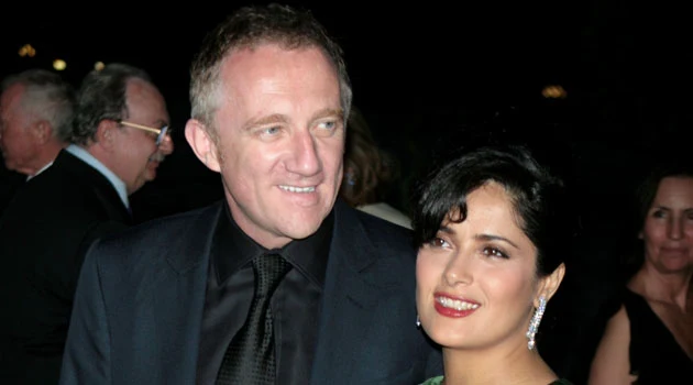 Salma z partnerem Francois-Henri Pinaultem, fot. Elisabetta Villa Salma z partnerem Francois-Henri Pinaultem, fot. Elisabetta Villa