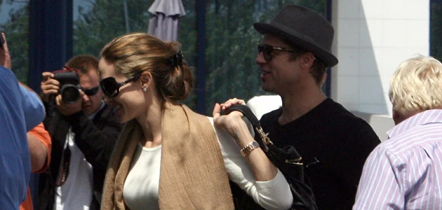 Brad i Angelina w Pradze