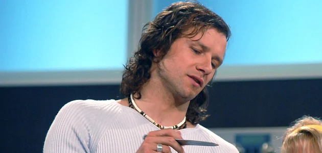 Radek Majdan w "Śniadaniu z Dwójką", fot. Andrzej Szilagyi Radek Majdan w "Śniadaniu z Dwójką", fot. Andrzej Szilagyi