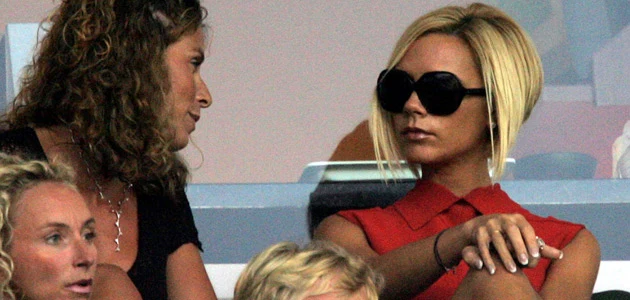 Victoria Beckham na meczu LA Galaxy, fot. Toby Canham