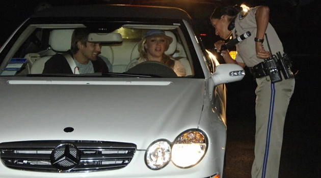 Britney Spears zatrzymana przez policję