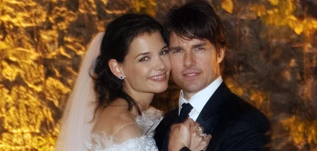 Ślubne zdjęcie Toma i Katie