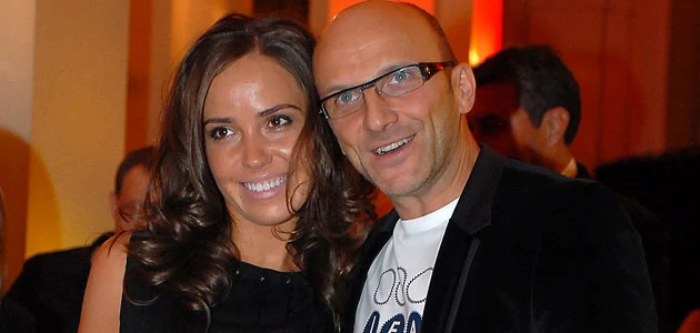 Robert Rozmus z żoną Ewą Kwiatkowską, fot. Andrzej Szilagyi